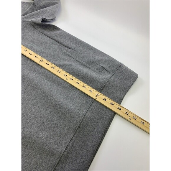 GapFit Gray Performance Hooded Sweatshirt Pullover Breathable Pockets Mens XL - Picture 10 of 12